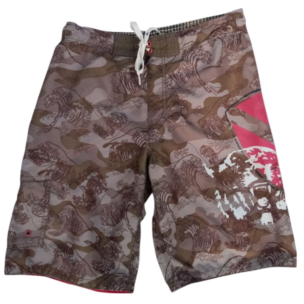 Mossimo Supply Co. Boy's Camouflage Swim Trunks